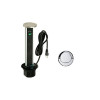 Pop-Up Power and Charging Station with 3-Socket and 2-USB Outlet in Stainless Steel Pop-Up Power and Charging Station with 3-Socket and 2-USB Outlet in Stainless Steel