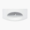 100 Series 39.37-in W x 19.69-in L Sink White