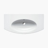 100 Series 39.37-in W x 19.69-in L Sink White Satin