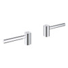 Grohe Atrio Centerset Bathroom Sink Faucet Kit with Lever Handles KF-H1-21031003-M
