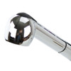 Single Lever Laundry Faucet with pull-out spray. Polished chrome.