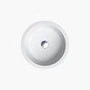 45 Series 17.72-in W x 17.72-in L Sink White