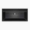 100 Series 39.37-in W x 19.69-in L Sink Black