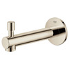 Tub Spout with Diverter in Polished Nickel Finish