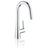 32226003 Ladylux 1.75 GPM Single-Handle Kitchen Faucet in StarLight Chrome Finish