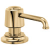 Soap/Lotion Dispenser in Polished Gold Finish