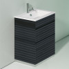58 Series Base Cabinet Black Flame