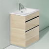 58 Series Base Cabinet Cornsilk Limosa Wave