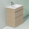 58 Series Base Cabinet Silver Oak Natural