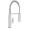 KKS-31401000 Eurocube Kitchen Faucet with Soap Dispenser, Chrome