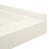 FLU6030R-32 Linear 60-in W x 30-in L Rectangular Alcove Concealed End Drain Shower Base with Right Hand Drain in Cameo