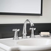 Widespread Faucet with Cross Handles in Polished Chrome Finish