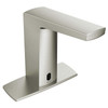 1.5 GPM Single Hole Bathroom Faucet with Selectronic Technology in Brushed Nickel Finish
