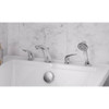 T075921.002 Roman Tub Faucet with Personal Shower for Flash Rough-In Valves in Polished Chrome Finish