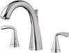 Roman Tub Faucet for Flash Rough Valves in Polished Chrome Finish