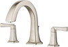 T353900.295 Roman Tub Faucet for Flash Rough-In Valves in Brushed Nickel Finish