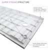 60"x32" Low Profile Shower Kit with Right Hand Drain, White