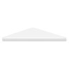 9-in x 9-in Solid Surface Corner Shelf, in White