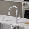 526390 Urbena Single-Lever Pull-Down Kitchen Faucet with 1.5 GPM in Polished Chrome