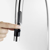 526390 Urbena Single-Lever Pull-Down Kitchen Faucet with 1.5 GPM in Polished Chrome