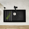 442935 Precis Super Single Bowl in Coal Black