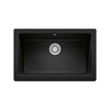 526545 Vintera 30" Super Single Apron-Front Kitchen Sink in Coal Black