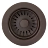 3.5-in Plastic Strainer in Espresso