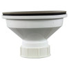 3.5-in Plastic Strainer in Truffle