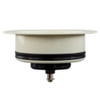 3.5-in Plastic Disposal Strainer in Biscuit