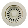 3.5-in Plastic Disposal Strainer in Biscuit