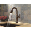 Single Handle Pull-Down Bar/Prep Faucet with Touch2O Technology in Venetian Bronze