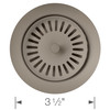 240322 Color-Coordinated Metal Basket Strainer in Truffle