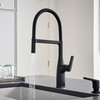 443019 Rivana Semi-Pro Kitchen Faucet 1.5 GPM in Matte Black