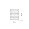 236431 Diamond Stainless Steel Floating Dish Rack