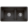 KA-442525 Precis Reversible 1-3/4 Low Divide Sink Kit in Anthracite