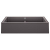 KA-526548 Vintera 33" Equal Double Apron Sink Kit in Cinder