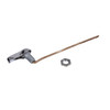 Economy Flush Lever, Chrome Plated Plastic w/ Plastic Spud