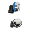 True Blue ABS Half Kit, Uni-Lift Stopper, No Test Kit, Chrome