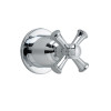 Diverter Trim Kit with Metal Cross Handle in Chrome