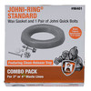 3" or 4" Johni-Rings - With Plastic Horn, Combo Pack