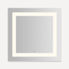 YM3030RIFPD3 Vitality 30-in x 30-in x 1-3/4-in Rectangle Lighted Mirror, Warm White