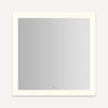 YM3030RPFPD3 Vitality 30-in x 30-in x 1-3/4-in Rectangle Lighted Mirror, Warm White