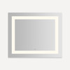 YM3630RIFPD3 Vitality 36-in x 30-in x 1-3/4-in Rectangle Lighted Mirror, Warm White YM3630RIFPD3 Vitality 36-in x 30-in x 1-3/4-in Rectangle Lighted Mirror, Warm White