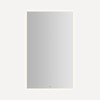 YM2440RGFPD3 Vitality 24-in x 40-in x 1-3/4-in Rectangle Lighted Mirror, Warm White