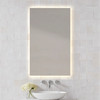 YM2440RGFPD3 Vitality 24-in x 40-in x 1-3/4-in Rectangle Lighted Mirror, Warm White