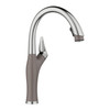 Artona Pull-Down Kitchen 1.5 GPM Faucet, PVD Steel/Volcano Gray