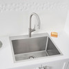 443151 Quatrus R15 Dual Mount Laundry Sink
