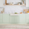 Vintera 30" Super Single Apron Farmhouse Sink, Soft White
