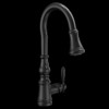 Weymouth S73004EV2BL Matte Black One-Handle Pulldown Kitchen Faucet