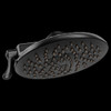 Velocity S6320BL Matte Black Two-Function 8-in Diameter Spray Head Rainshower